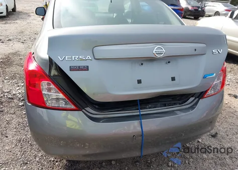 2012 Nissan Versa 1.6 Sv z USA, uszkodzony, nr VIN 3N1CN7AP4CL934255